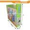 Toy shopping cart with fruit & vegetable supermarket trolley shopping cart toy car trolley