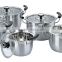 18cm high quality stainless steel deep soup and stock pot