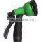 Hot sell product 8 functions of garden water spray hose nozzle