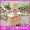 2017 Best kids doll furniture toys wooden coloring toy for sale W03A085-S