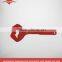 2pcs lip and love heart shaped nylon plastic spatula kitchen accessory