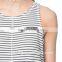 Wholesale girls striped dress sleeveless striped dress