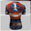 Custom Logo Slim Fit Dry-fit Sublimation Compressed T Shirt