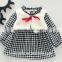 2016 Hot children baby dress stripes baby winter dress picture