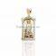 Two tone plated religious st lazaro pendant