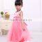 MGOO Stock Wholesale Girl Pink Pageant Dress Princess Party Children Girl 10 Years Dress 58