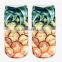 sublimation sock woman/custom sublimate sock/digital print socks