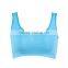 Multi color women sports bra wireless one piece seamless bra top underwear fitness bra