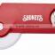 Party Pizza Cutter - easily slices pizzas, quesadillas, brownies and more, convenient bottle opener at the end of the handle