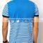 Hot Sale Wholesale Casual Pocket Men's Stripes Pocket Polo T Shirt