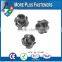 Made in Taiwan Stainless Steel Black Phosphate Four Three Prong Tee Nuts