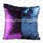5mm Gold Luxury Thunder Laser Reversible Double Side Sequin Fabric Pillow Wholesale China
