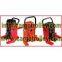 Toe jacks applied on lower clearance industry areas