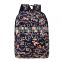 Hot selling custom fashion printed college student shoulder bag with long strap