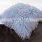 YR153 Pillow for Sofa and Seat/Comfortable Real Tibet Lamb Fur Pillow Cover