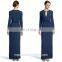 High quality elegant blue pictures of long ladies wedding gown