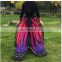 Colorful butterfly wing cape