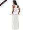 Summer newest pure color sleeveless wholesale maxi dresses