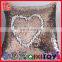 Wholesale sequin pillow DIY reversible sequin emoji pillow