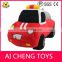 custom fashion cool plush race car toy for children gifts