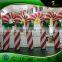 Giant Christmas Ornament Inflatable Candy Cone Balloon Supermarket/ Outdoor Decor Inflatables Toys Christmas Gift LED Lighting