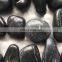 black highly polished pebble stone wholesale