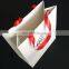 Wholesale White paper Jewelry Bag With Foil Gold Logo