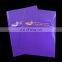 A4 size hot stamping custom logo plastic sheet clear folder