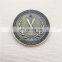Custom 3D gold souvenir medallion metal challenge coin