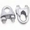 Hot Galvanized DIP Wire Rope Clip / Guy Clip