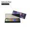 Multi-colored organic eyeshadow palette no brand wholesale makeup