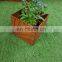 Outdoor Decorative Corten Steel Small Flower Pots Stand in Metal