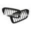 Replacement Gloss Black Grille For Bmw G30/G38 Front Bumper Grill For G30/G38 5 Series 17-IN 1 Slat Grille For Bmw G30/G31/G38