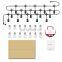110V-240V S14 String light for outdoor decoration Christmas fairy lights star light IP65