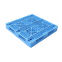 single faced HDPE Grid Plastic Pallets for directly stacking goods