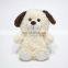 Weighted White Puppy Soft Animal Stuffed Plush Toys for Kids