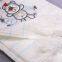 100%acrylic Frilly Tricot Knit Blanket Shawl Throw With Flange