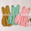 New 2020 Baby Girls Pure Color Knitting Triangle Rompers Autumn Infant Baby Romper Baby Girl Cotton Romper Clothes