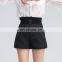 TWOTWINSTYLE Fashion Shorts For Women High Waist Straight Drawstring Loose Plus Size Cotton Casual