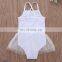 Girls Kids Beach Wear Wholesale Toddler Bathing Suit EASTER DAY BUNNY Embroidery Swimming