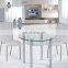 Oval/rectangle/round s Dinning Table Top Tempered Glass Table Top for Living Room Furniture