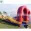 Customized inflatable zorb ball derby race way sport game for kids, inflatable obstacle course race game