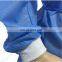 Aami Level 3 Sterile Disposable Isolation Gown Surgical Gown With Rib Cuff