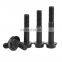Black oxide grade 10.9 hexagon head flange bolt screw