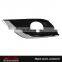 Car Parts Fog Lamp Case Cover Bezel With chrome trim for Sunny/Versa/Almera 2015 2016 2017