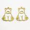 Wholesale Custom Multifunctional Hanging Metal Bear Animal Buckle Accessories For Kids For Gifts