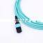 OM3 MPO/MTP Optic Fiber Patchcord OM3 8/12/24 Cores Fiber Optic Patch cord Fiber Jumper mpo patch cord