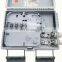 UNIONFIBER hot- sale 12 port grey OTD/FTB/ODB/FDB fiber  distribution box for ftth/PON indoor/outdoor usecaja de distribucion de