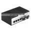 DIN Rail  Ethernet Switch Industrial Grade Gigabit 4 Ports RJ45+2 Ports Fiber