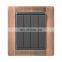 Type 86 UK/EU Standard 4 Gang 1/2 Way Wall Push Button Light Switch Zinc Alloy Panel Socket and Switches Electrical 10A